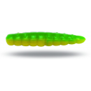 Magic trout B-maggot Yellow-Green 2,5cm Garlic